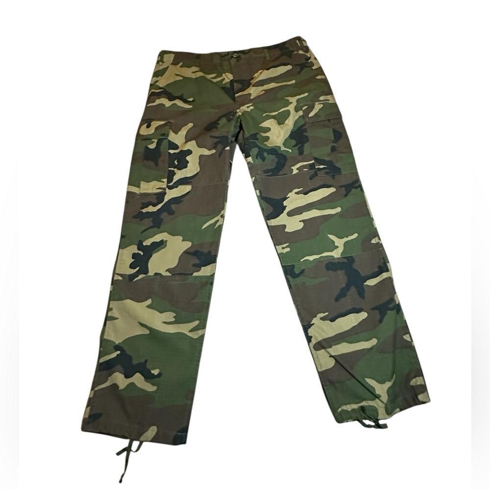 Authentic Army Crago Pants  Camoflage Soilder Pants Size 39 Waist